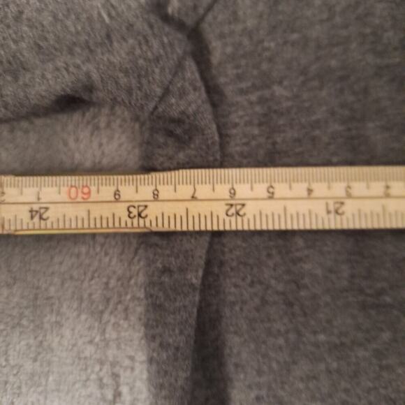 NIKE Just Do It T-Shirt Long Sleeve Gray Cotton Size 2XL - Picture 7 of 7